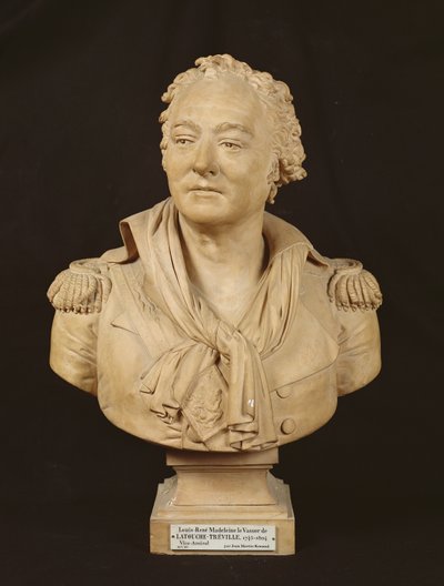 Bust of Louis de La Touche-Treville by Jean Martin Renaud